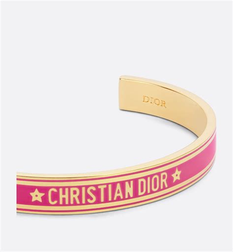 Bracciale rigido Dior Night Code Metallo con finitura color oro 